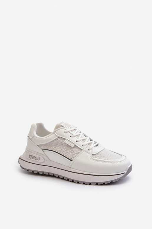 Sneakers Stilvollllschuhe Feminin Big Star NN274A089 Zueiße Farbe Sneakers Stilvollllschuhe Feminin Big Star NN274A089 Zueiße Farbe