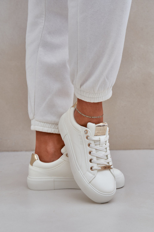 Féminin Chaussures modèle baskets Big Star NN274211 couleur blanche Féminin Chaussures modèle baskets Big Star NN274211 couleur blanche