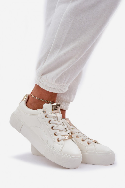 Féminin Chaussures modèle baskets Big Star NN274211 couleur blanche Féminin Chaussures modèle baskets Big Star NN274211 couleur blanche