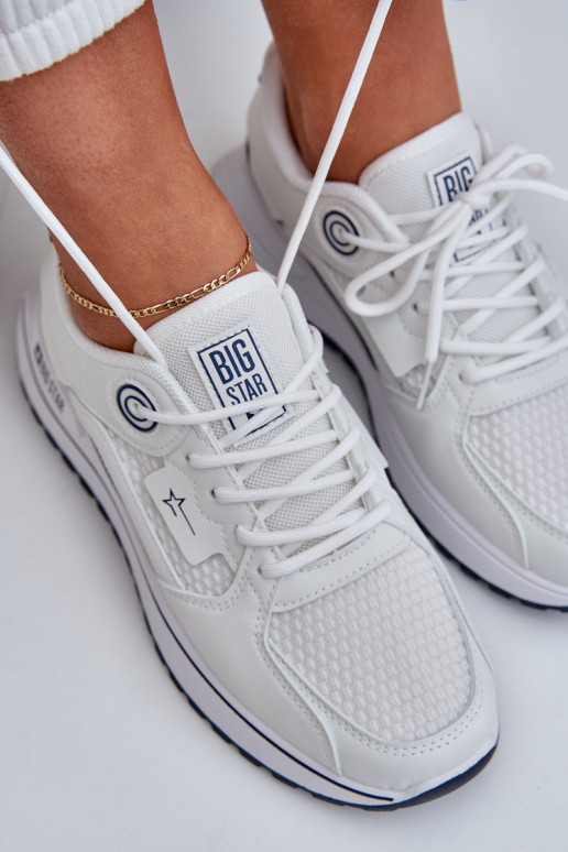 baskets Chaussures modèle baskets Féminin Big Star NN274A103 HI-POLY SYSTEM Blanc-bleu foncé baskets Chaussures modèle baskets Féminin Big Star NN274A103 HI-POLY SYSTEM Blanc-bleu foncé