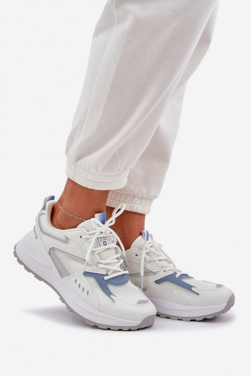 baskets Féminin Big Star NN274A094 HI-POLY SYSTEM Blanc-couleur bleue baskets Féminin Big Star NN274A094 HI-POLY SYSTEM Blanc-couleur bleue