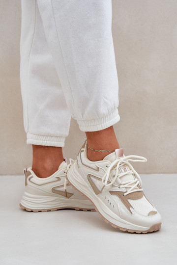 sportschoenen Dames Big Star NN274A096 HI-POLY SYSTEM beige 2