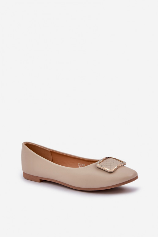 Eko Ballerinas met ornamenten beige Tulnelia Eko Ballerinas met ornamenten beige Tulnelia