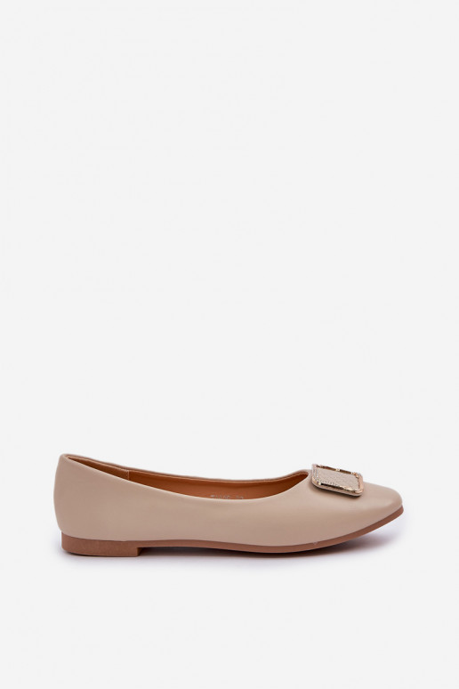 Eko Ballerinas met ornamenten beige Tulnelia Eko Ballerinas met ornamenten beige Tulnelia
