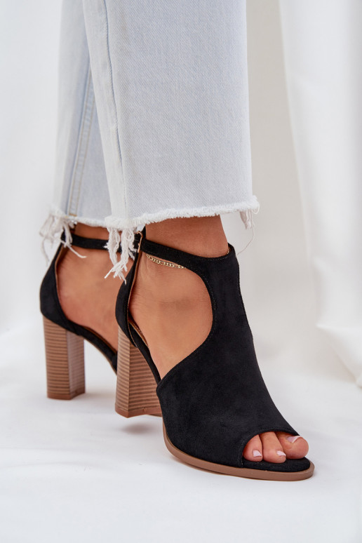 sandalen met hakken Z van eco-suèdeu zInart Lanadriena sandalen met hakken Z van eco-suèdeu zInart Lanadriena