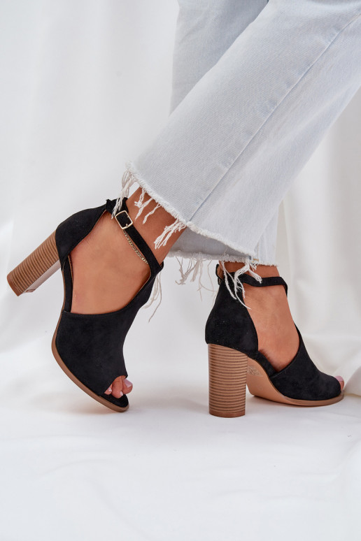 sandalen met hakken Z van eco-suèdeu zInart Lanadriena sandalen met hakken Z van eco-suèdeu zInart Lanadriena