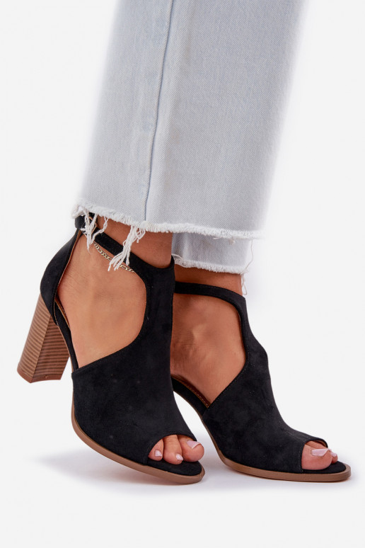 sandalen met hakken Z van eco-suèdeu zInart Lanadriena sandalen met hakken Z van eco-suèdeu zInart Lanadriena