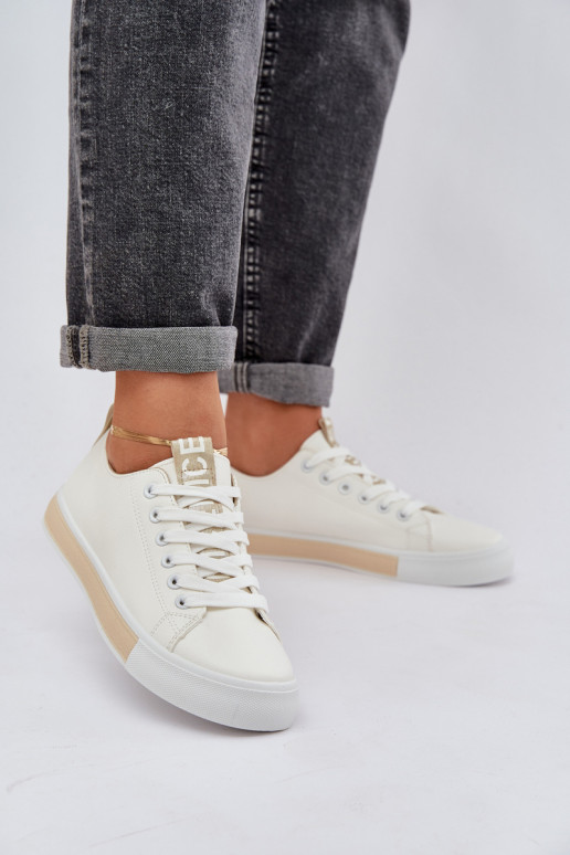 Klassische Sneaker-Stilvolllle goldene Farbe Ville Klassische Sneaker-Stilvolllle goldene Farbe Ville