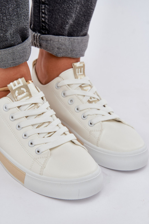 Klassiek model sneaker gouden kleur Ville Klassiek model sneaker gouden kleur Ville