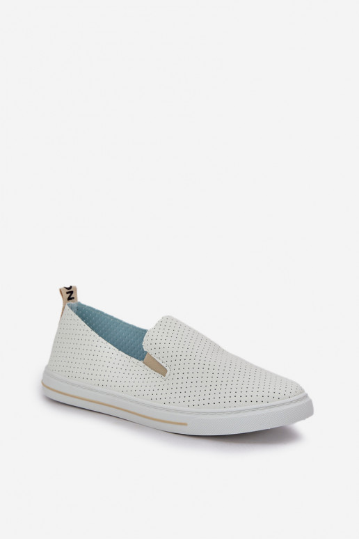 Un modèle convaincant Eko Peau Féminin Baskets chaussures décontractées avec une note couleur ivoire Zalinne Un modèle convaincant Eko Peau Féminin Baskets chaussures décontractées avec une note couleur ivoire Zalinne