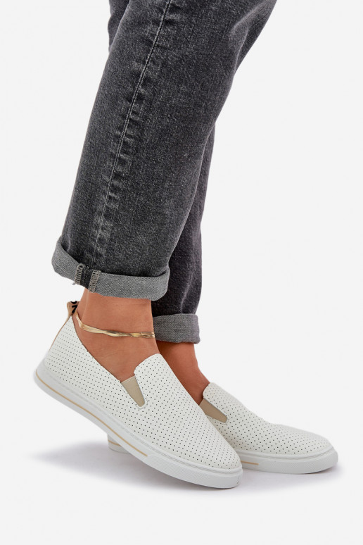 Un modèle convaincant Eko Peau Féminin Baskets chaussures décontractées avec une note couleur ivoire Zalinne Un modèle convaincant Eko Peau Féminin Baskets chaussures décontractées avec une note couleur ivoire Zalinne
