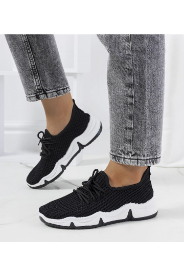 Schwarze Sport-Sneakers von...