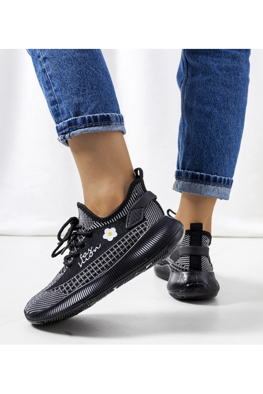 Sorte Molema sportssneakers til kvinder
