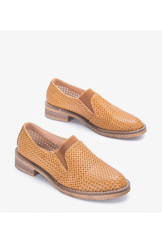 Chaussures ajourées marron Nilde
