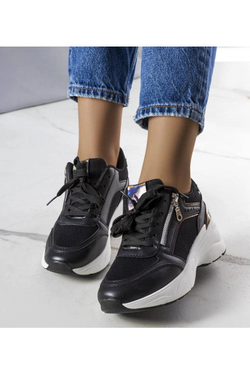 Stacey sorte wedge sneakers 2