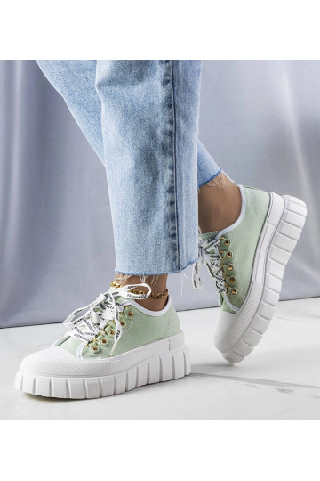 Grønne Toni Platform Sneakers