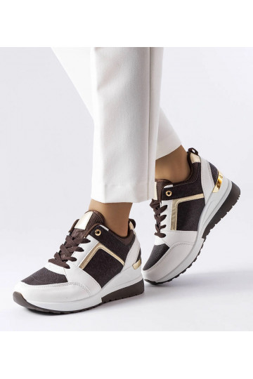 Braune und weiße...