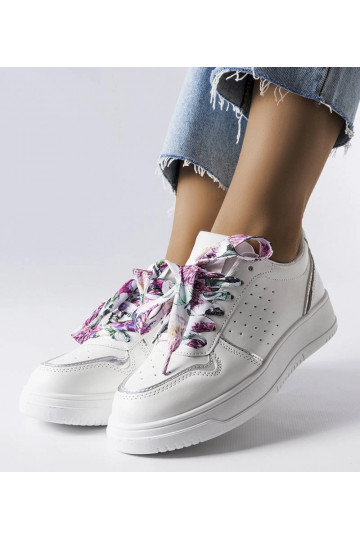 Weiße Pryor Sneakers mit... 2