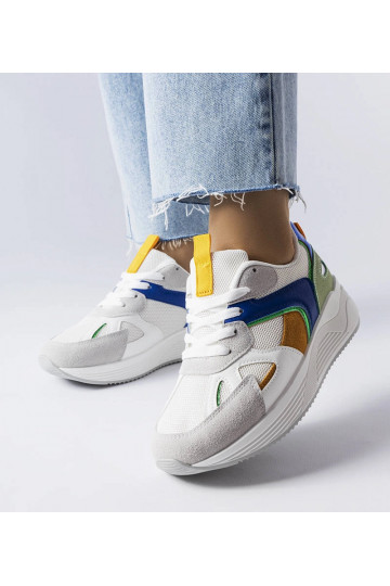 Riel hvide sneakers i...