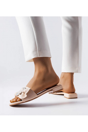 Beige elegante sandaler med... 2