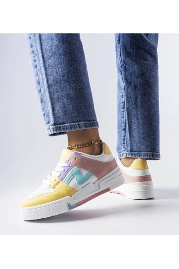 Chaussures roses et jaunes... 2