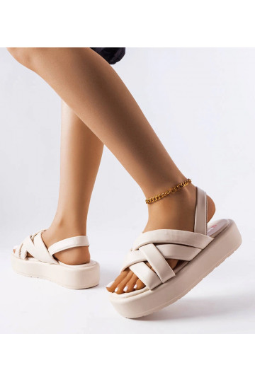 Beige Horseshoe Platform... 2