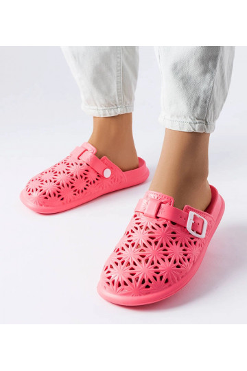 Peverell flip-flops i rødt...
