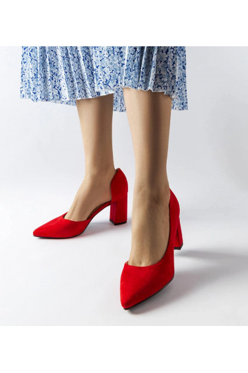 Sargent rote Pumps mit... 2