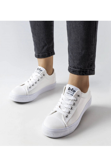Baskets blanches Lee Cooper...