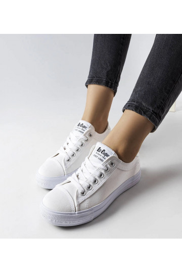 Baskets blanches Lee Cooper... 2