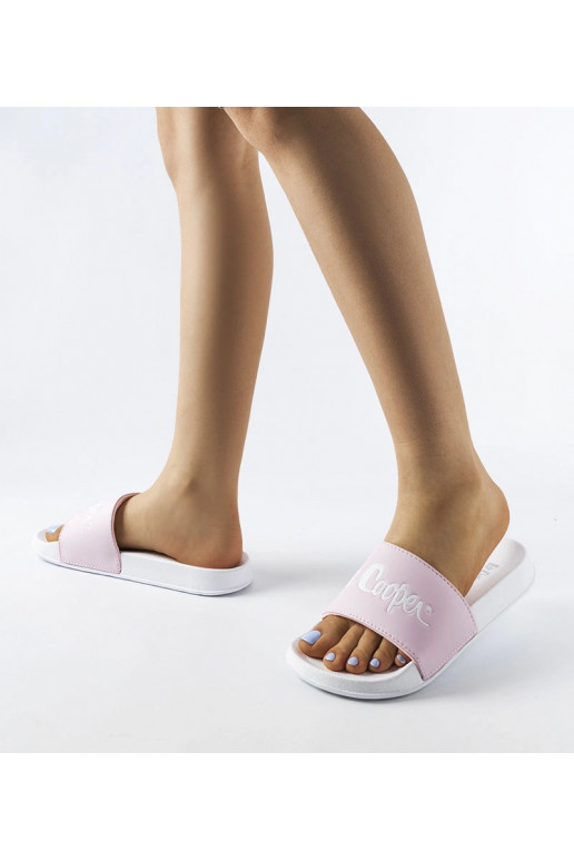 Lee Cooper Pink gummiflip-flops...