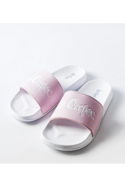 Lee Cooper Pink gummiflip-flops...