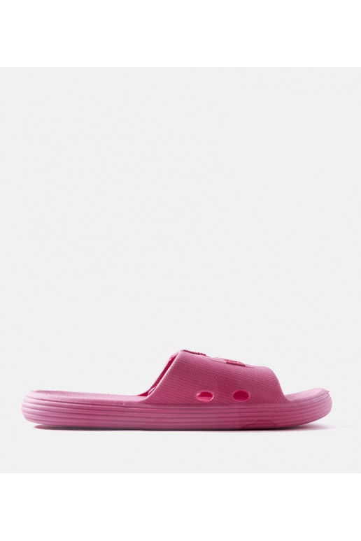 Montecalvo Pink Foam flip-flops