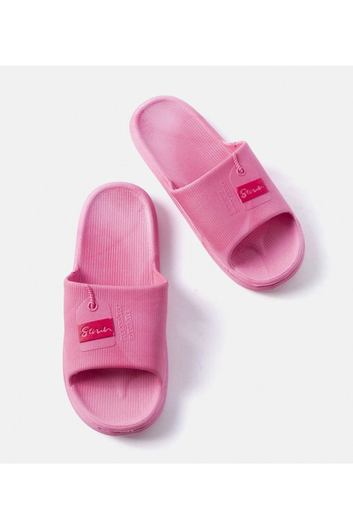 Montecalvo Pink Foam flip-flops