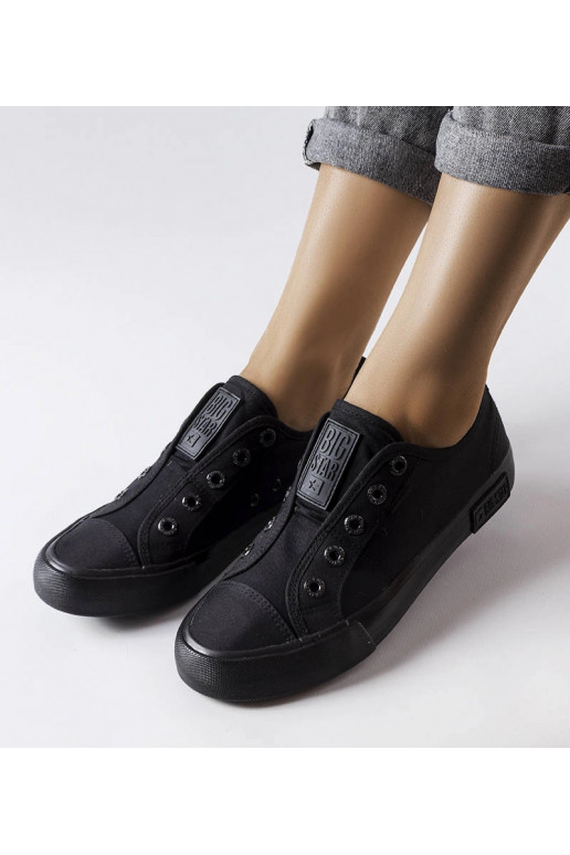 Sorte Big Star Slip-On Sneakers LL274161