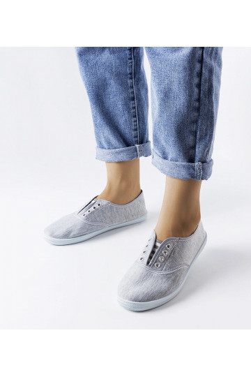Vilma Grå Slip-On Sneakers... 2