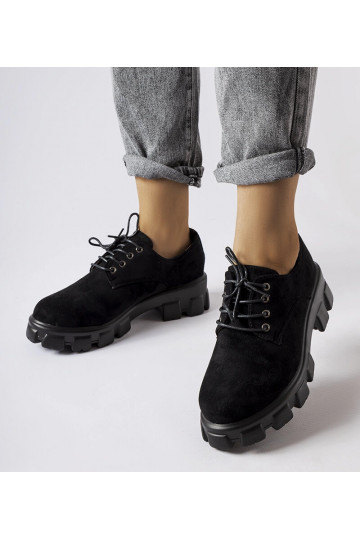 Chaussures plates noires... 2