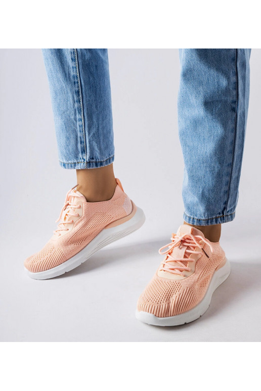 Baskets Nelson orange et blanches