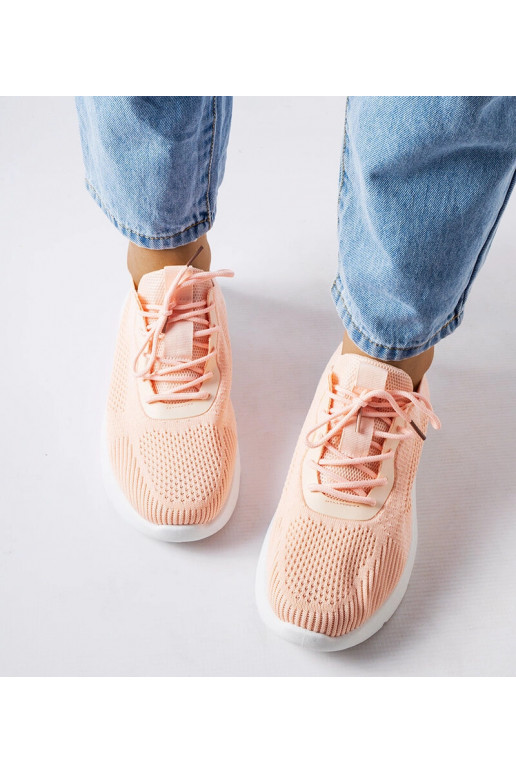 Baskets Nelson orange et blanches