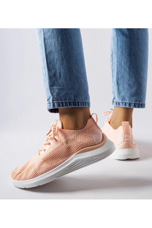 Baskets Nelson orange et blanches