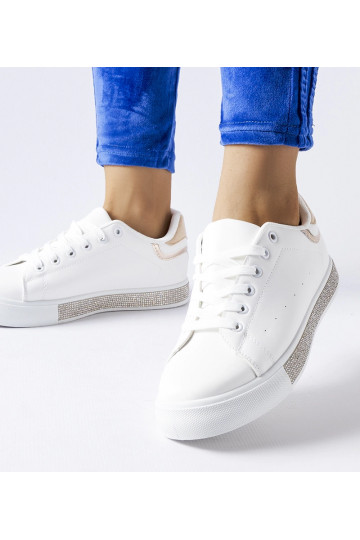 Baskets blanches et beiges... 2