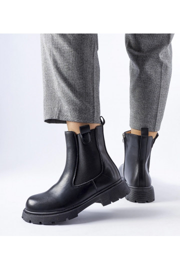 Bottines classiques noires... 2