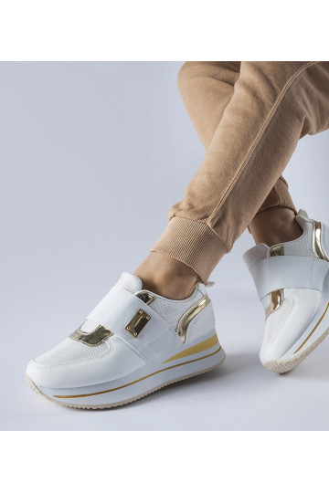 Sages White Slip-On...
