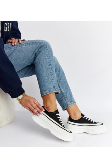 Sorte Plesio platform sneakers 2