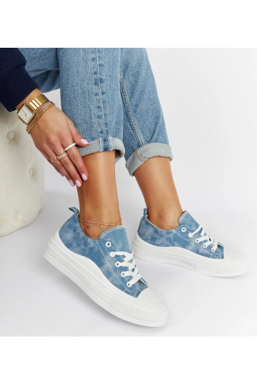 Blå Blais Platform Sneakers
