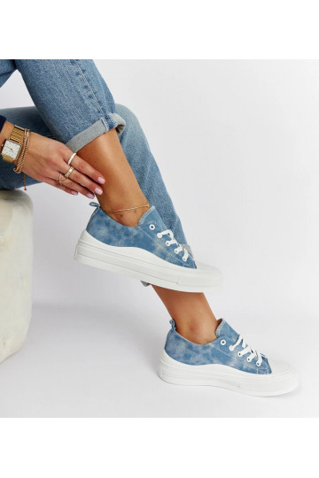 Blå Blais Platform Sneakers 2