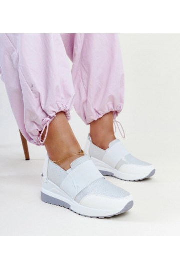 Kallay hvide wedge sneakers