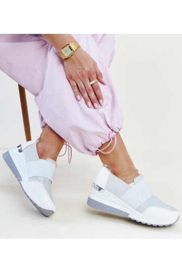 Kallay hvide wedge sneakers 2