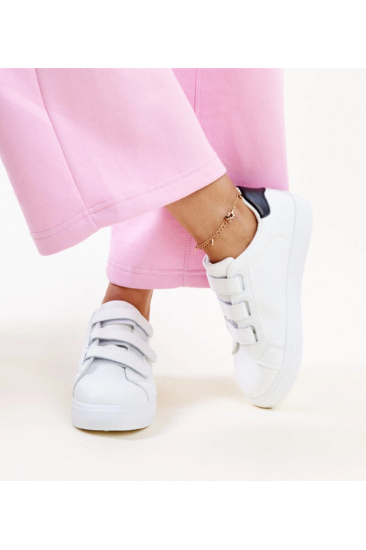 Schwarz-weiße Samala-Sneaker mit...