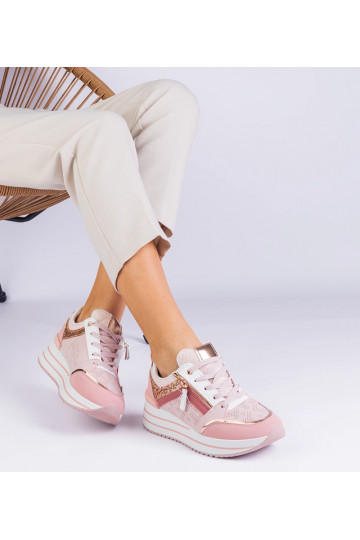 Pink platform...